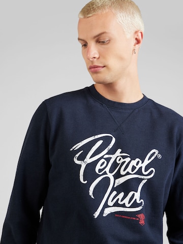 Petrol Industries Sweatshirt i blå