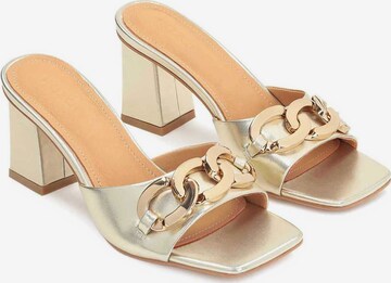 Kazar Mules in Gold