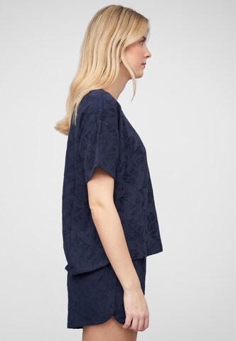 T-shirt 'VIBlomst' VILA en bleu
