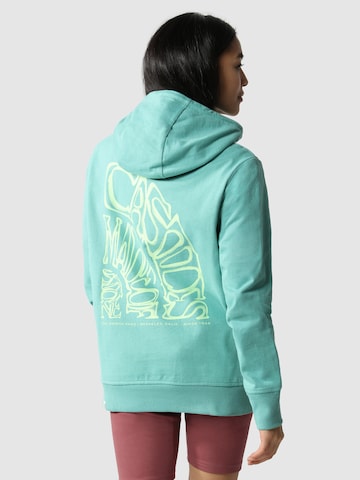 THE NORTH FACE Sweatshirt 'REGRIND' in Green: front