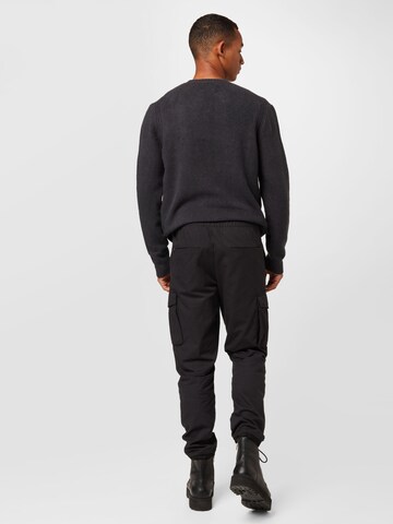 Redefined Rebel - Tapered Pantalón cargo 'Kaiden' en negro