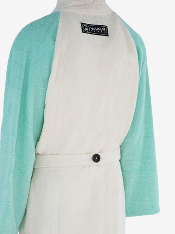 Wave Hawaii Long Bathrobe ' Quatro ' in Green