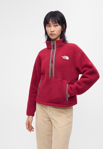 THE NORTH FACE Pulóver 'FLEESKI' - piros