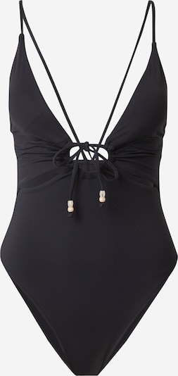 Women' Secret Jednodijelni kupaći kostim u bež / crna, Pregled proizvoda