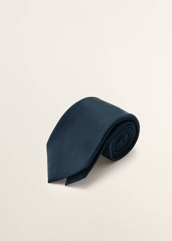 MANGO MAN Tie 'Solid7p' in Blue