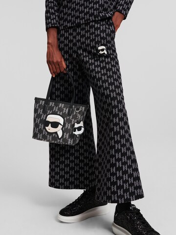 Karl Lagerfeld Shopper 'Ikoni2.0' in Schwarz