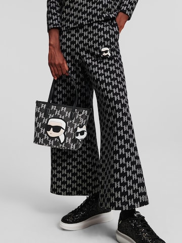 Karl Lagerfeld Shopper 'Ikoni2.0' in Schwarz