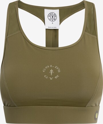 GOLD´S GYM APPAREL Bustier Sports-BH 'Nadia' i grøn: forside