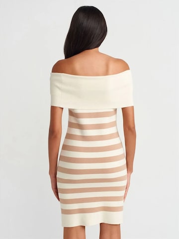 Dilvin Dress 'Mini' in Beige