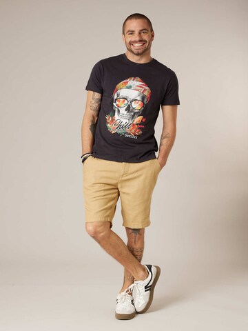 Deeluxe Regular Broek 'Midori' in Beige