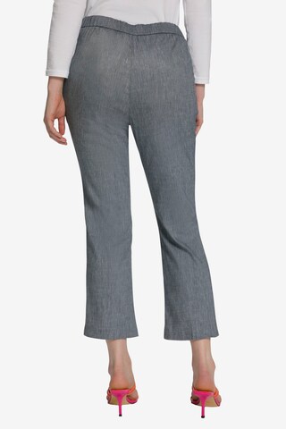 Ulla Popken Boot cut Pleated Pants '805616' in Grey