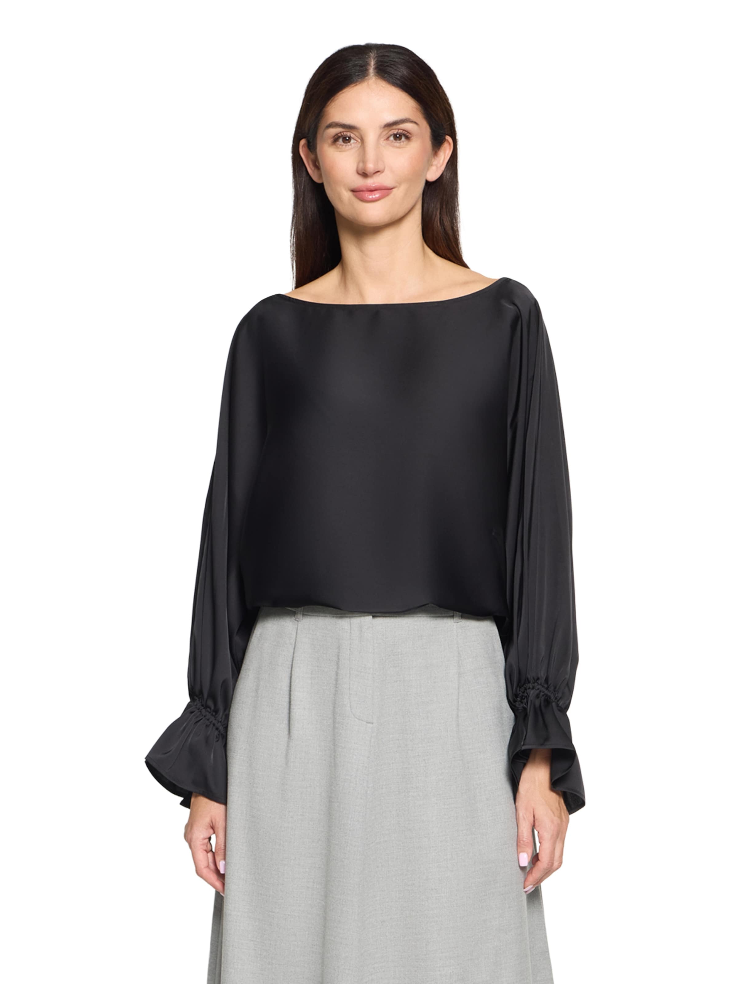 Camicia da donna di Betty Barclay in nero: frontale