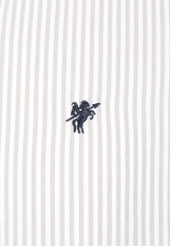 DENIM CULTURE - Ajuste regular Camisa 'Francis' en beige