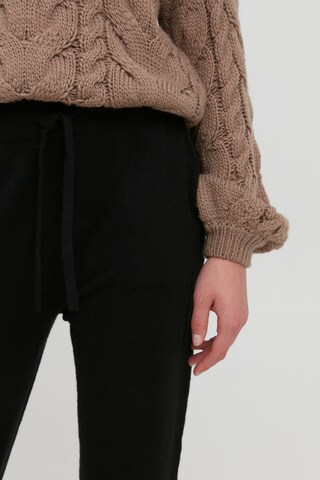 Effilé Pantalon 'KAVA PA4' ICHI en noir