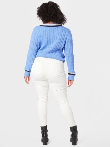 ONLY Curve Regular Jeans 'DAISY' in White