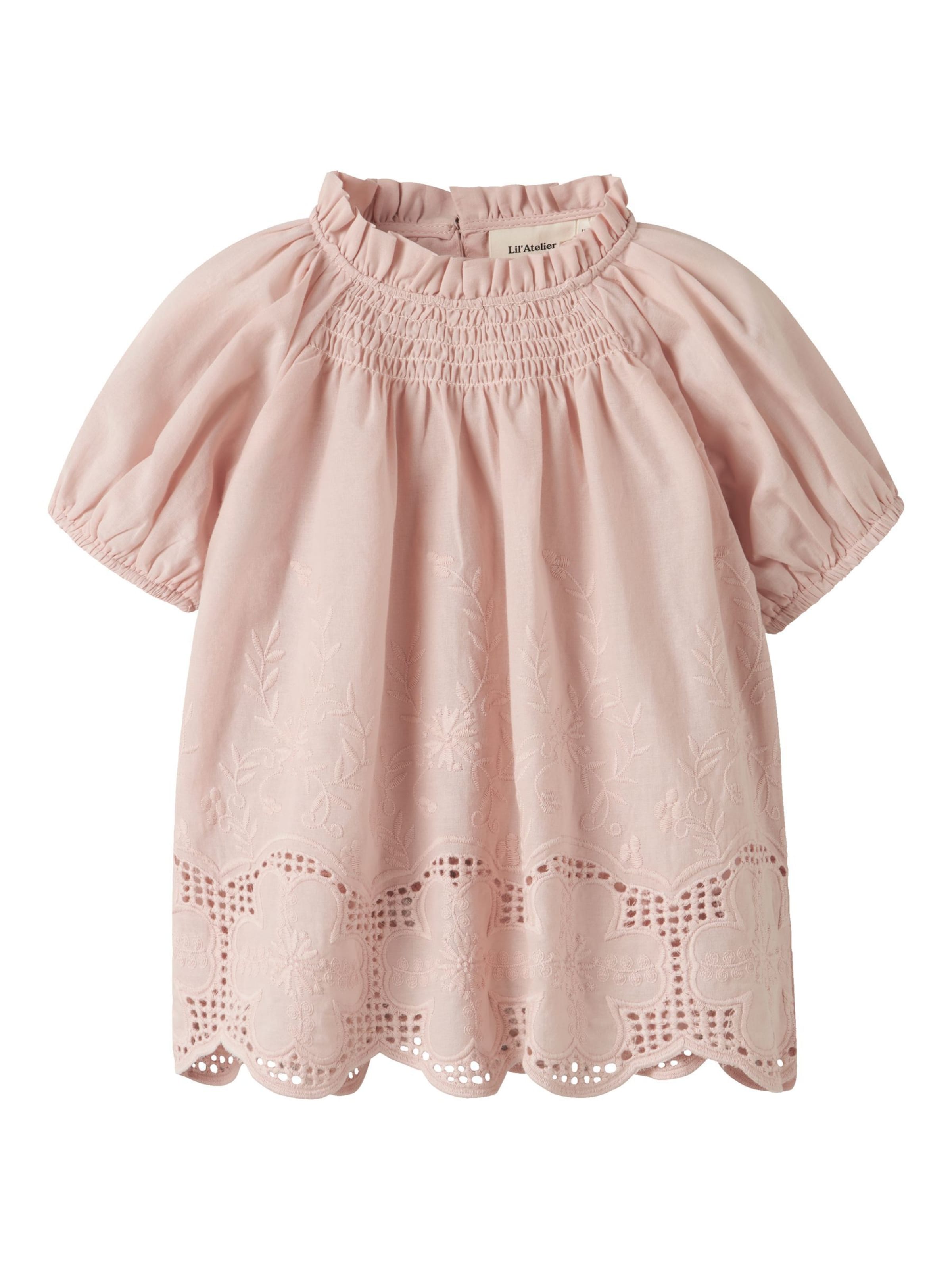 Lil'Atelier Blouse in Roze: voorkant