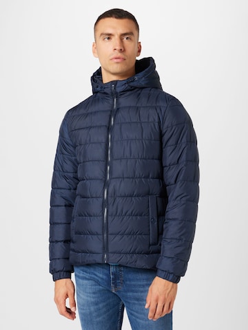 ABOUT YOU Between-Season Jacket 'Gregor' in Blue: front