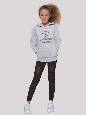 F4NT4STIC Sweatshirt 'Northern Coast Knut & Jan Hamburg' in Grijs