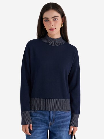 Pull-over Imily Bela en bleu : devant