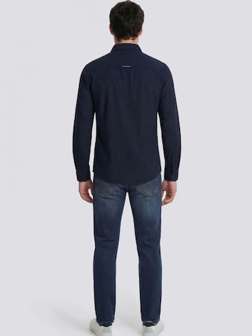 GAS Regular fit Button Up Shirt in Blue