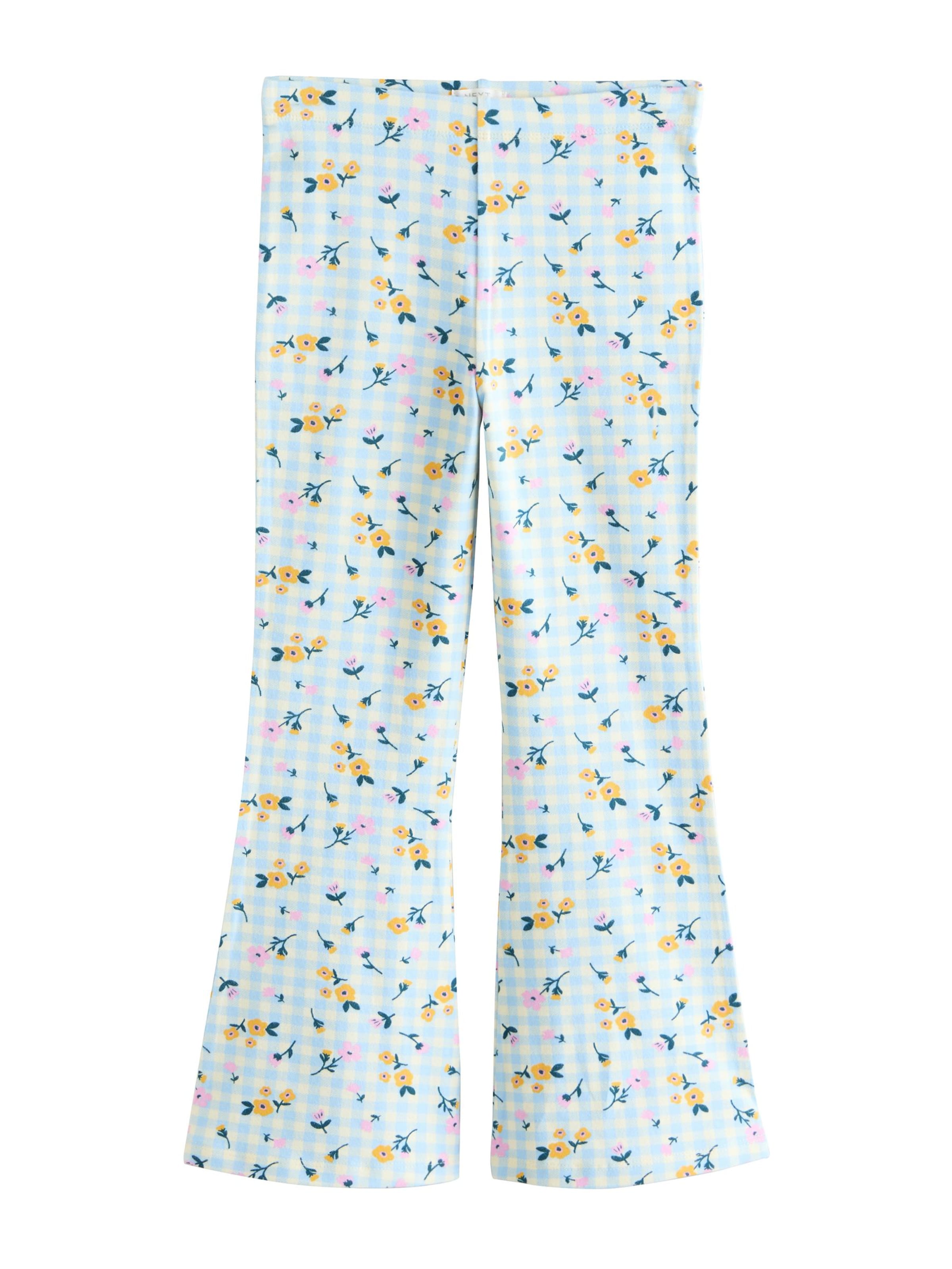 Next Расклешенный Леггинсы в Синий: спереди