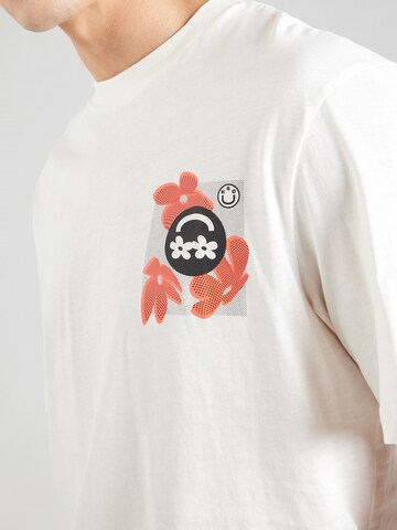HUGO T-Shirt 'Nufloro' in Weiß