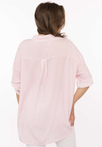 Zwillingsherz Blouse in Roze