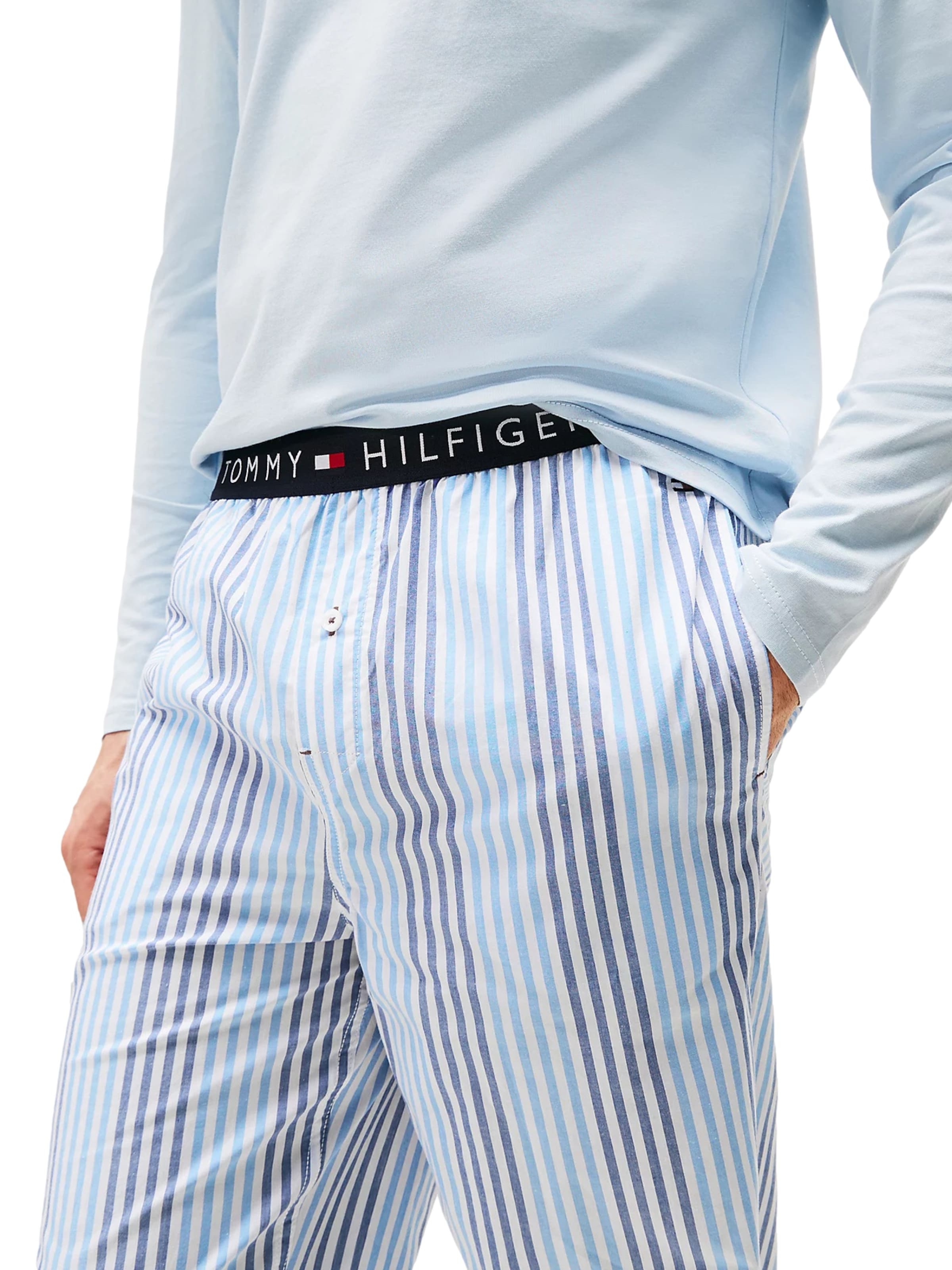 Tommy Hilfiger Underwear Pyjama in Blau