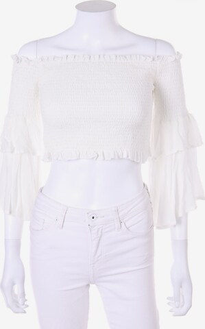 ROMWE Blouse & Tunic in S in White: front