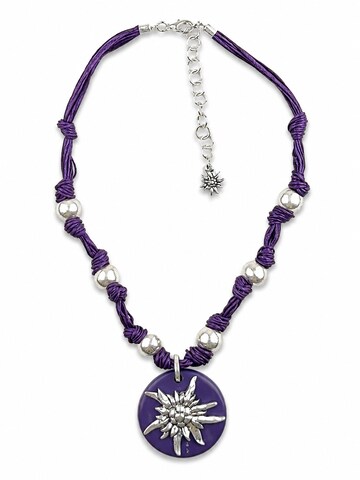 Allgäu Rebell Necklace 'Maria' in Purple