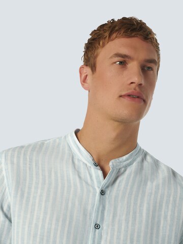 No Excess Regular fit Button Up Shirt in Blue