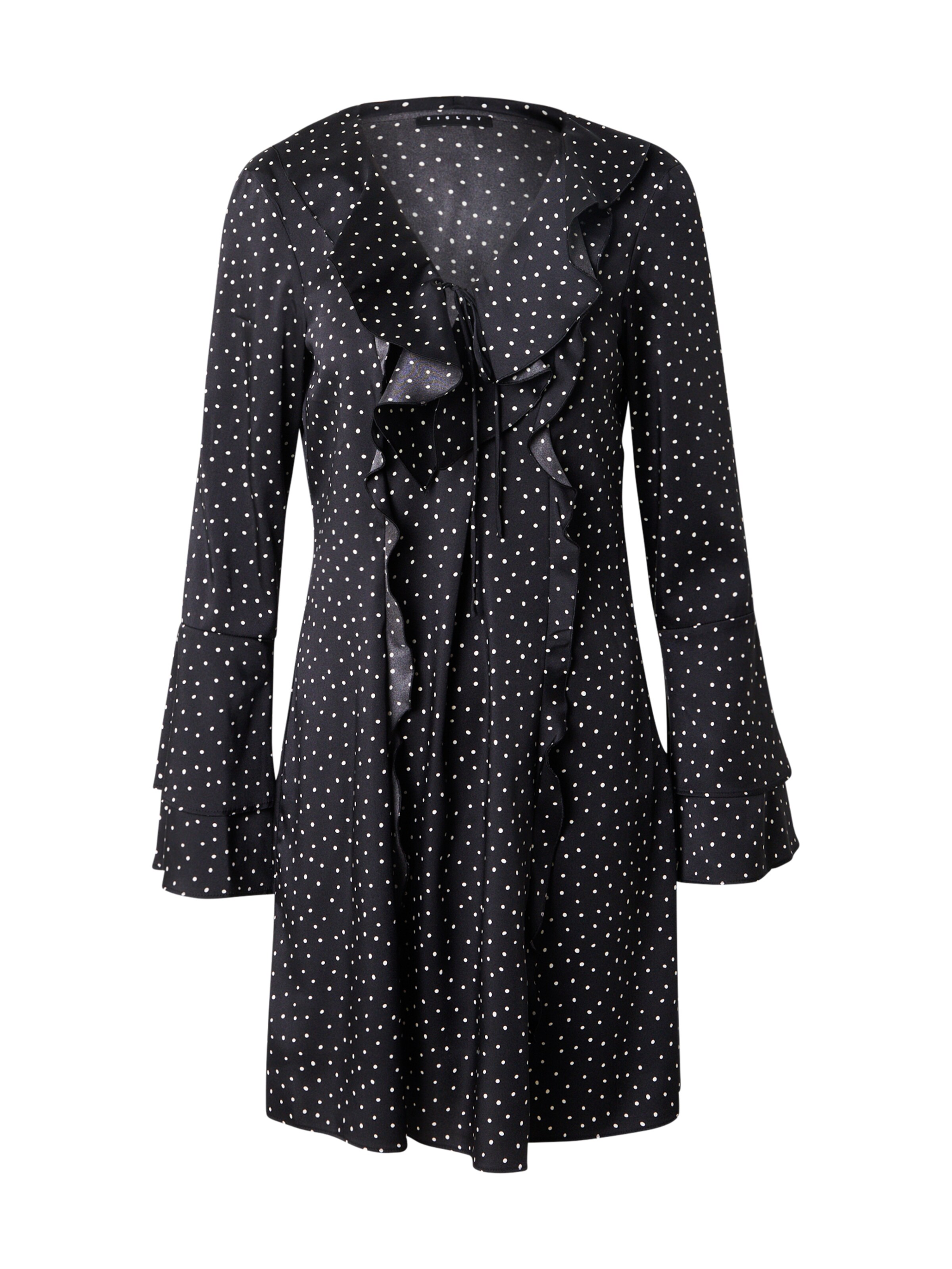 Sisley Šaty - Čierna: predná strana