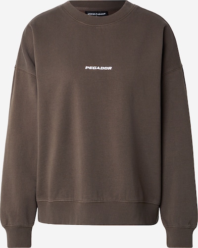 Megztinis be užsegimo 'SELA' iš Pegador, spalva – kaštoninė spalva / balta, Prekių apžvalga