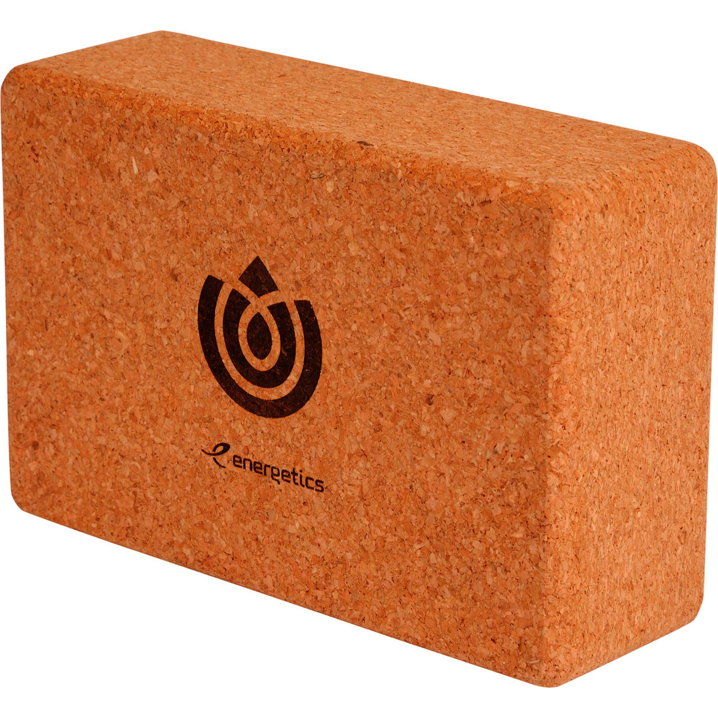 ENERGETICS Yoga Block 'YOGA CORK BLOCK' in Braun: Vorderseite