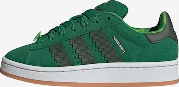 žalia ADIDAS ORIGINALS Sportbačiai 'Campus 00s X Minecraft': priekis