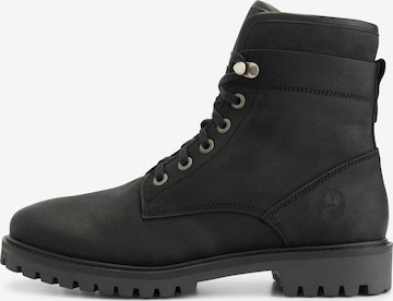 Travelin Lace-Up Boots 'Kolding ' in Black