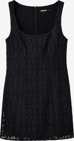 Desigual Koktejlové šaty 'NEWCASTLE' – černá: přední strana