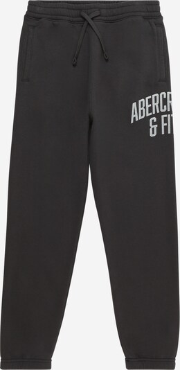 Pantaloni 'IMAGERY EASY' Abercrombie & Fitch di colore grigio chiaro / nero, Visualizzazione prodotti