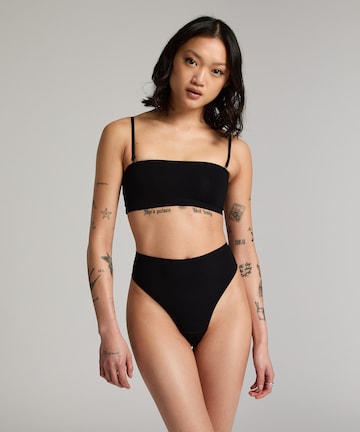 Bandeau Soutien-gorge Hunkemöller en noir : devant