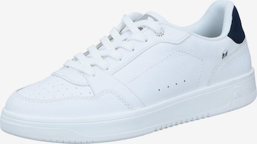 Rieker Classic Flats 'Sneaker' in White: front