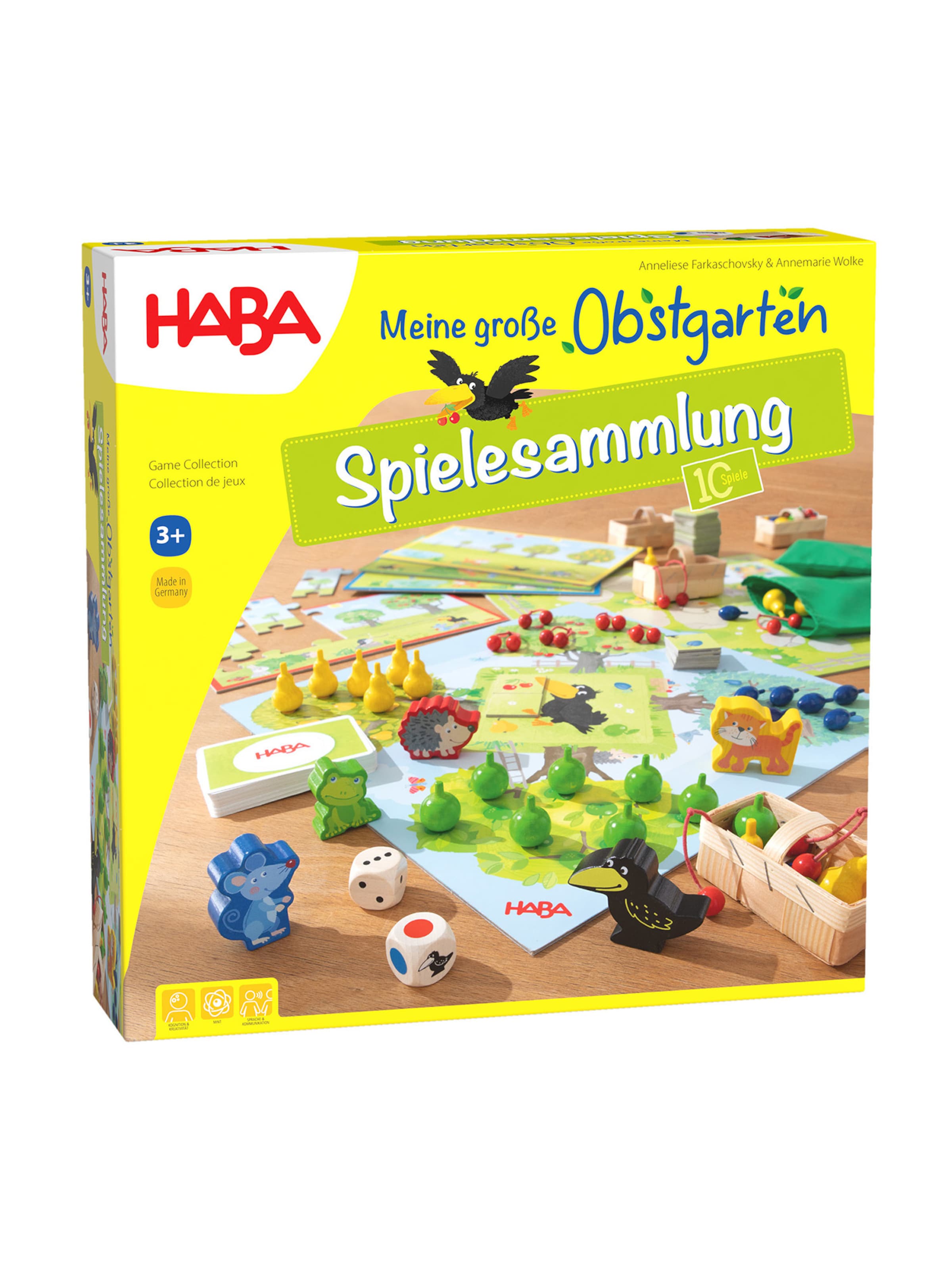 HABA Spielemix ' Großer Obstgarten  ' in Mischfarben: Vorderseite