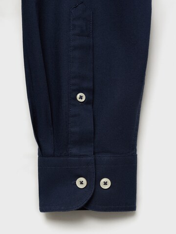 MANGO MAN Regular fit Overhemd in Blauw