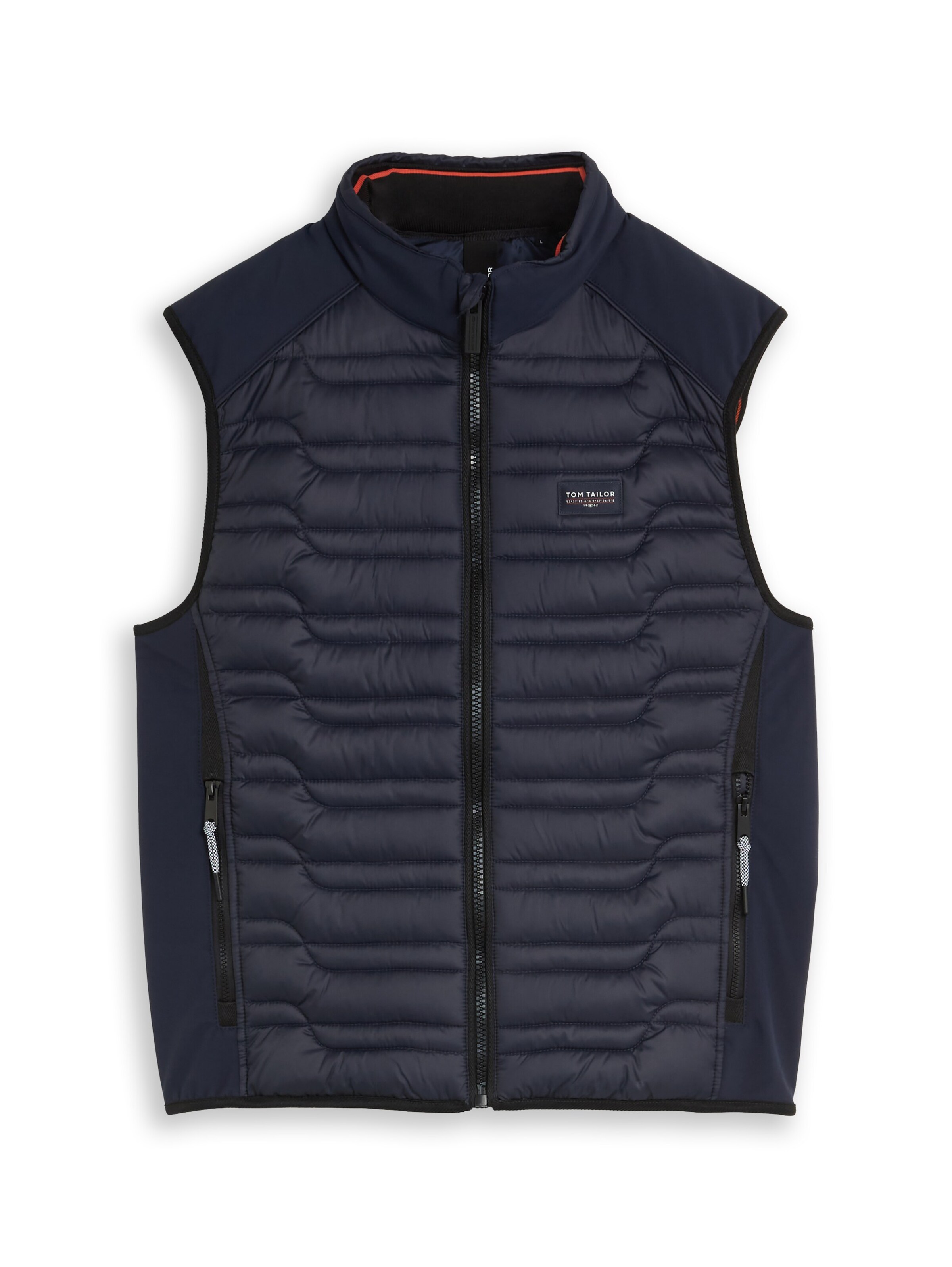 TOM TAILOR Weste in Blau: Vorderseite