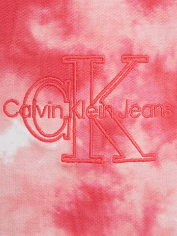 Loosefit Pantalon Calvin Klein Jeans en rose