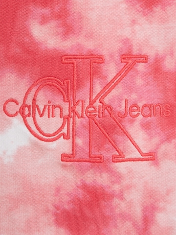 rožinė Calvin Klein Laisvas Kelnės