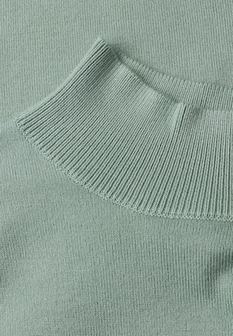 STREET ONE Basic Pullover mit Turtle Neck in Grün