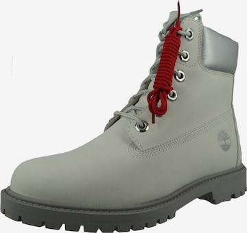 TIMBERLAND Veterlaarsjes in Wit: voorkant