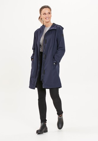 Weather Report Outdoor Coat 'CANDIS W Long W-PRO 15000' in Blue
