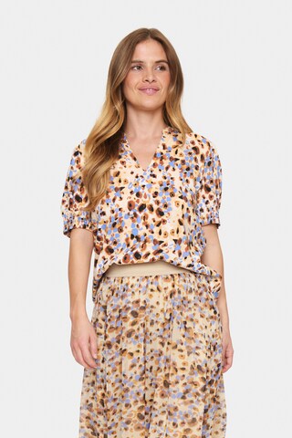 SAINT TROPEZ Bluse 'Zofvi' in Mischfarben: Vorderseite