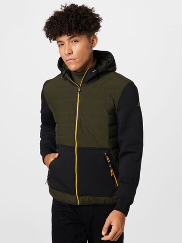 KILLTEC Outdoor jacket in Green: front